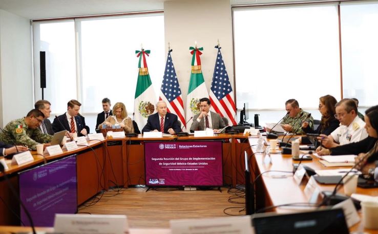 Autoridades de México y EU sostienen segunda reunión sobre Seguridad bilateral