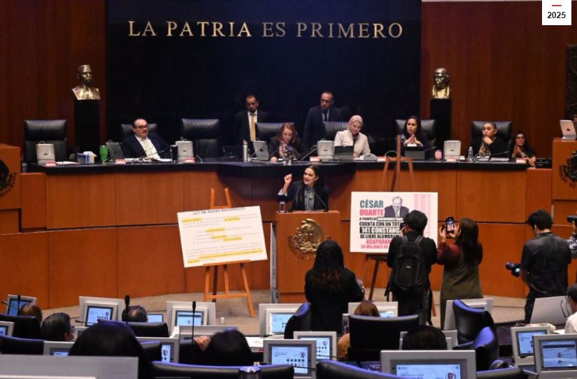 Senado aprueba en lo general y en lo particular la nueva Ley General de Aguas