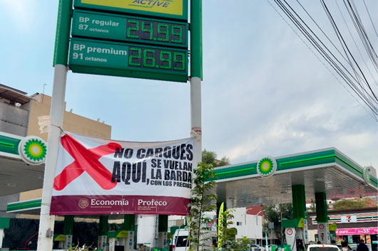 Confía Presidencia que gasolineros acepten establecer precio máximo