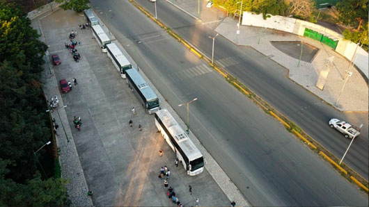 Sin migrantes ni turismo, la frontera sur del país sufre caída económica