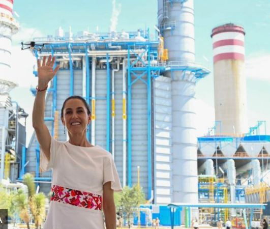 Sheinbaum inaugura Central de Ciclo Combinado en San Luis Potosí