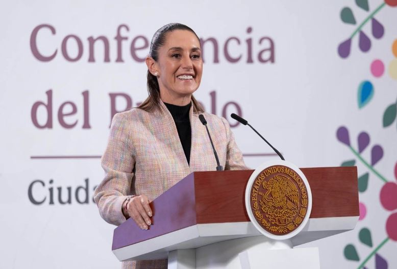 Descarta Presidenta daños en costas mexicanas tras terremoto en Rusia