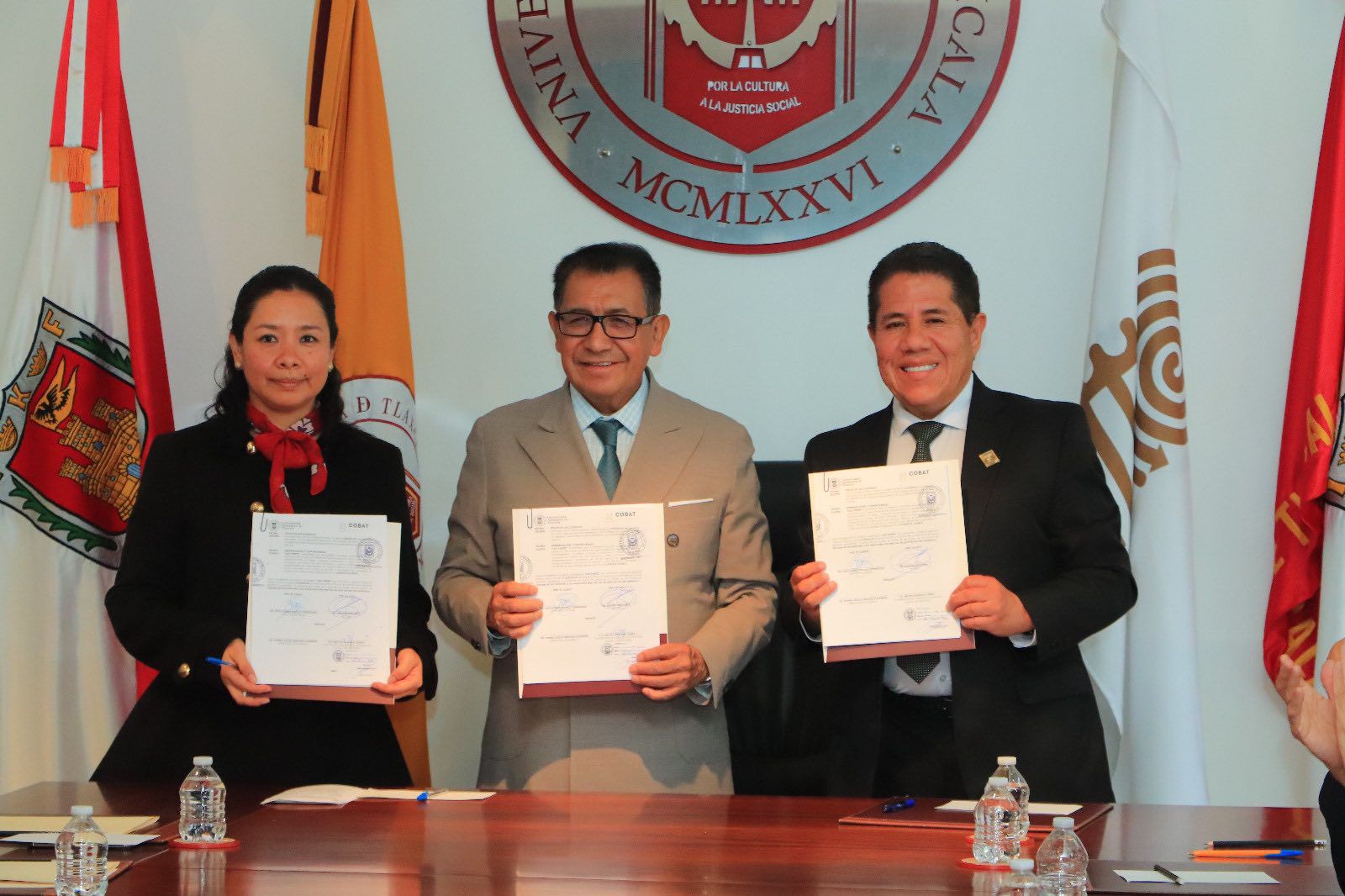 Universidad Autónoma de Tlaxcala y  Dirección General del Colegio de Bachilleres de Tlaxcala concretan importante alianza educativa.