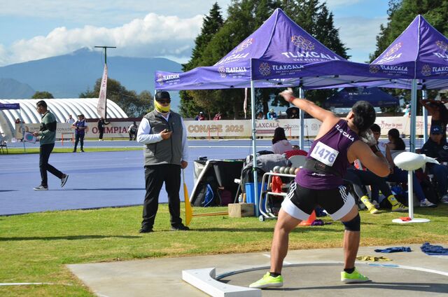 Ismael Macías se coloca entre los 10 mejores del país en impulso de bala en la Olimpiada Nacional