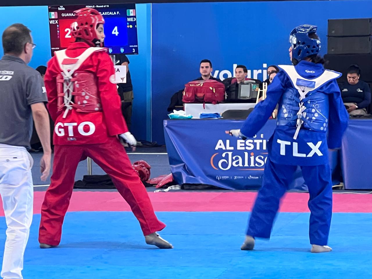 Tlaxcala cierra participación en taekwondo en la Olimpiada Nacional con cuatro medallas