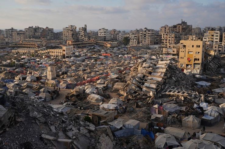 Activistas protestan en CDMX por ataques de Israel contra Irán y Palestina