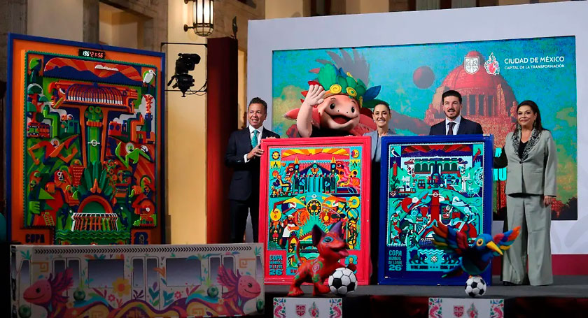 Sedes del Mundial 2026 en México presentan nuevas obras públicas