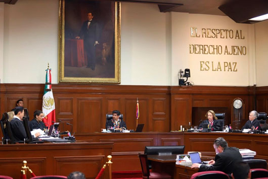 Ministros de la SCJN donarán parte de su salario para ayudar a damnificados por lluvias