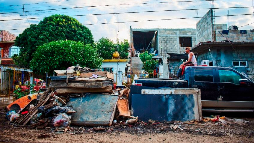 Aumenta a 66 el número de personas fallecidas tras las lluvias en 5 estados del país