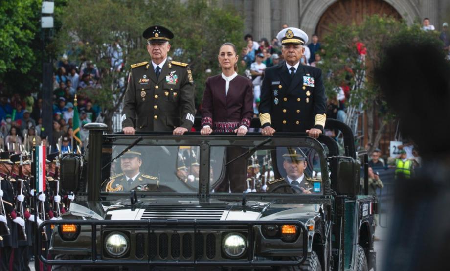 Soberanía se defiende todos los días: Sheinbaum en Desfile Militar