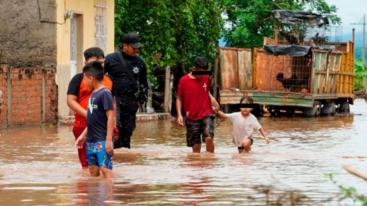 Nayarit refuerza atención a las familias afectadas por lluvias en la zona norte