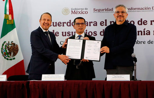 Inicia prueba piloto para el registro de usuarios de telefonía móvil