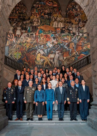 Presidenta reconoce colaboración de gobernadores en materia de seguridad