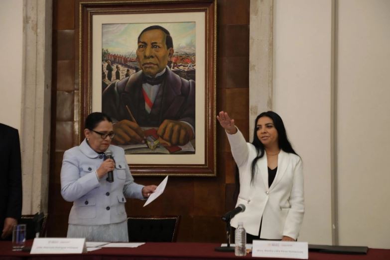 Martha Lidia Pérez protesta como titular de la Comisión Nacional de Búsqueda
