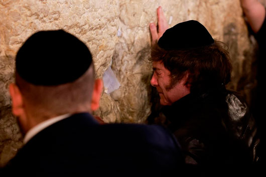 Milei arriba a Israel en su segunda visita oficial