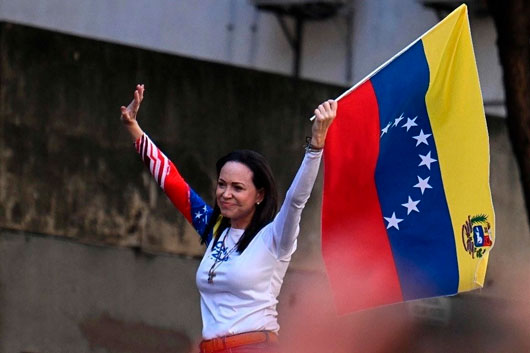 Gobierno de Venezuela no descarta detención de opositora María Corina Machado