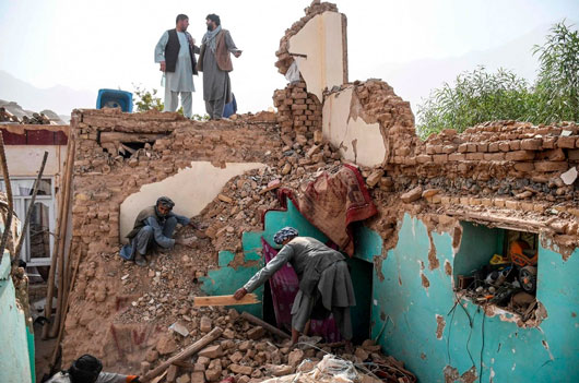 Sismo de magnitud 6.3 en Afganistán deja 20 muertos y al menos 640 heridos