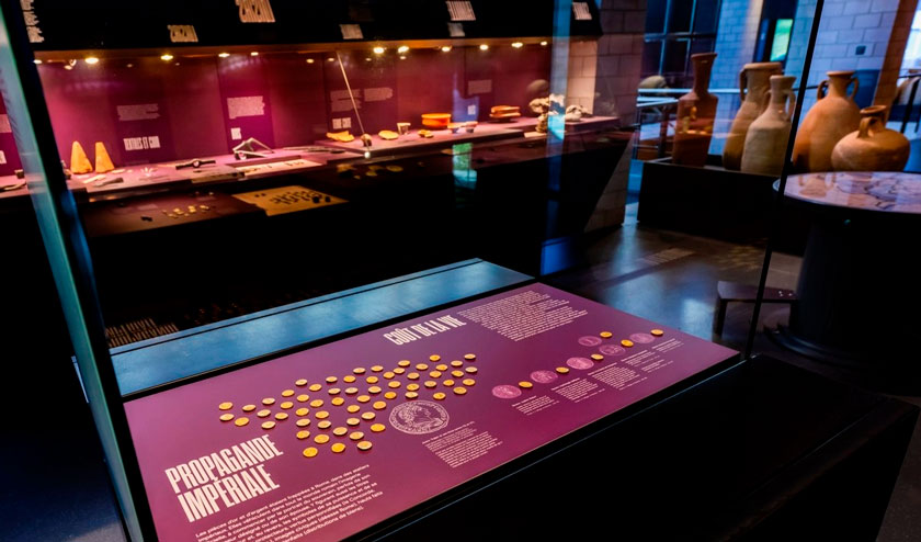 Dos ladrones roban monedas de oro antiguas de museo suizo