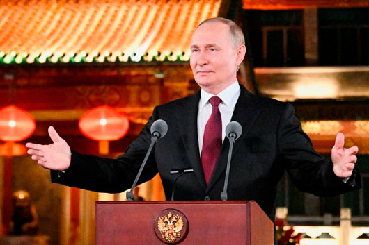 Putin a Ucrania: terminen guerra vía negociaciones o la terminaré por la fuerza