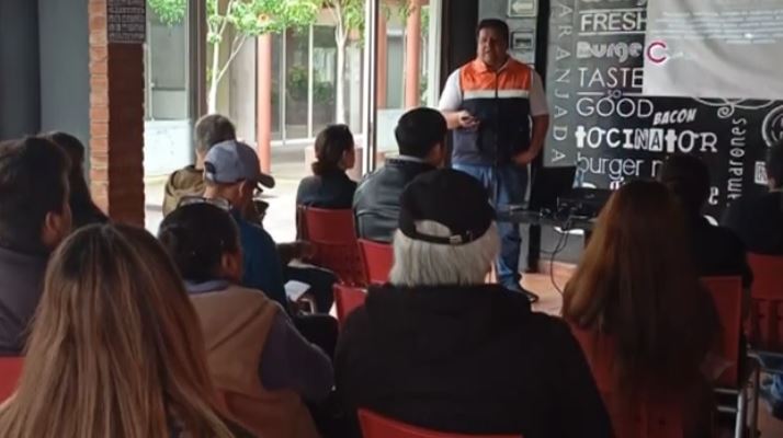 Promueven atención de emergencias sanitarias entre comerciantes tlaxcaltecas 