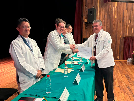 Reconoció IMSS Tlaxcala a su personal médico