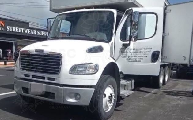 Recupera SSC camión de carga robado y asegura a un masculino en Tenancingo