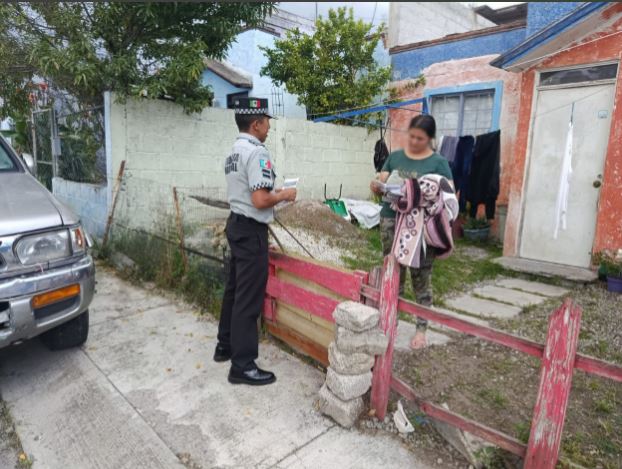 Guardia Nacional realiza acciones de seguridad y proximidad social en Tlaxcala