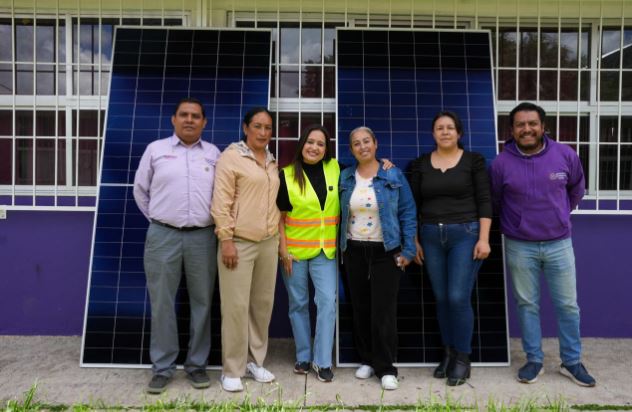 Instalan sistemas para ahorro de agua y energía en escuelas de domingo arenas y Tlaxco