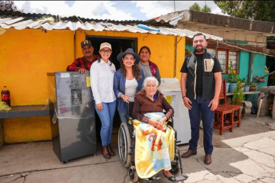 Entregó Comité Consultivo de Bienestar apoyos en Benito Juárez 