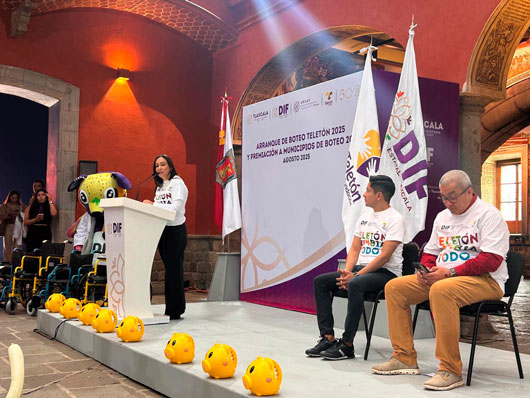 Inició el Boteo Teletón 2025 en Tlaxcala