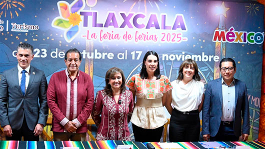 Prevén derrama económica de 160 MPD durante “Tlaxcala, la Feria de Ferias 2025”