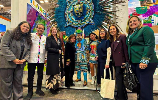 Destaca stand de Tlaxcala en inauguración de la FITUR 2025, encabezada por Reyes de España