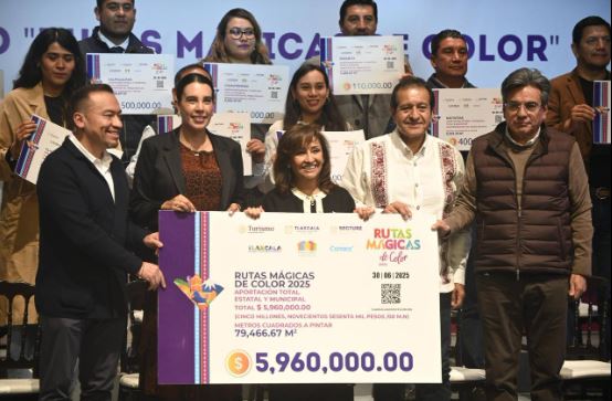 Fortalecerán turismo de Tlaxcala con programa “Rutas Mágicas de Color 2025”