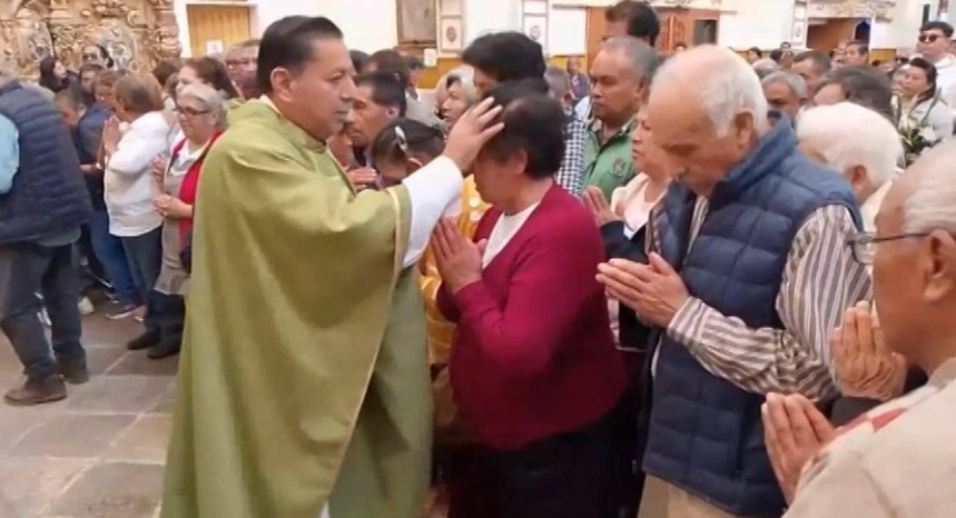 Colocan la Unción a enfermos y adultos mayores en el Santuario de Nuestro Señor San José