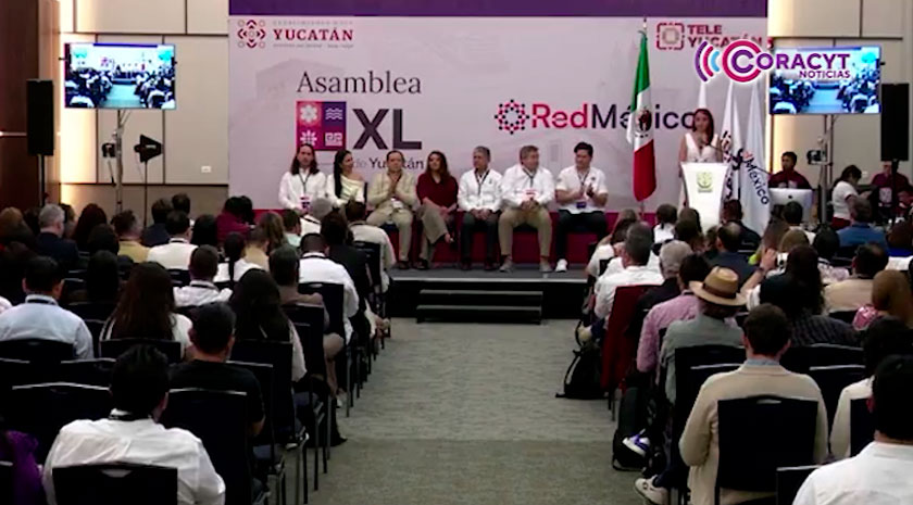 Participa la Coracyt en la XL Asamblea de la Red Mx en Yucatán