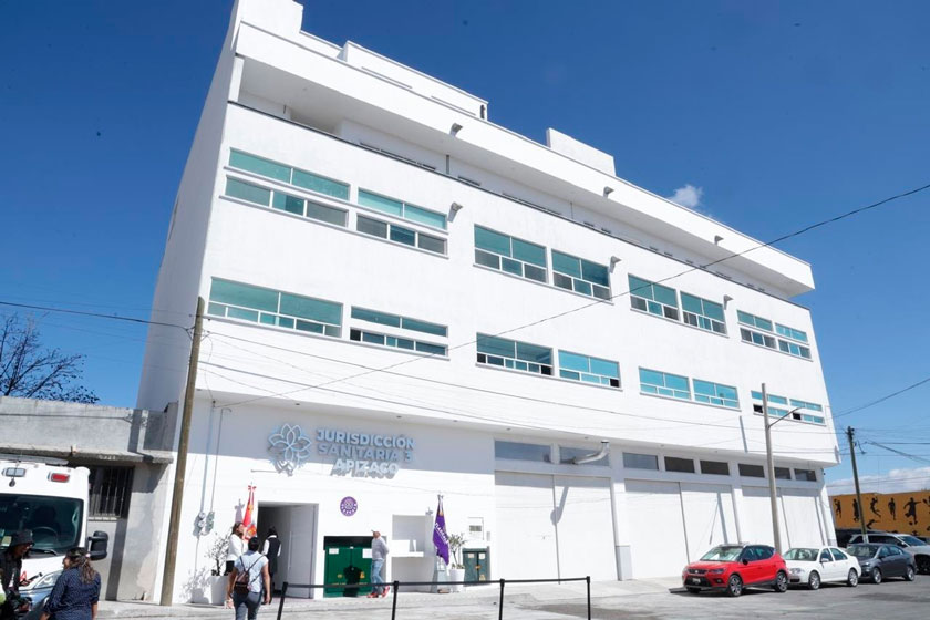 Inauguran nuevo edificio de la jurisdicción sanitaria número 3 en Apizaco