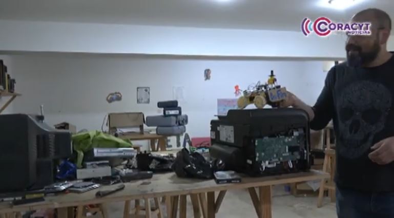 Impulsa “La Colmena” reciclaje y reutilización de aparatos electrónicos 