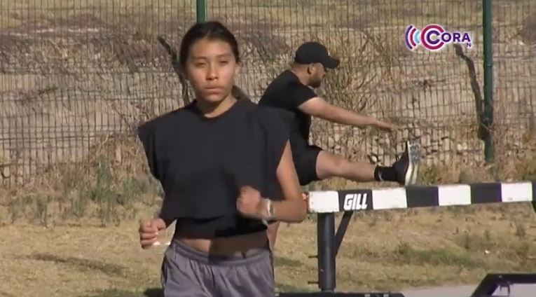 Alista Leshly Hernández entrenamientos rumbo a la Olimpiada Nacional 2026