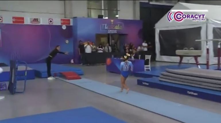 Gimnastas tlaxcaltecas se preparan para la Olimpiada Nacional 2026