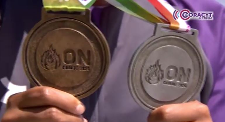 Logró Fátima Mena dos medallas en la Olimpiada Nacional 2026