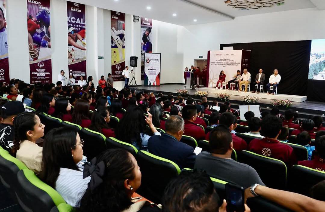 Competirán tlaxcaltecas en Juegos Deportivos Nacionales Escolares 2026