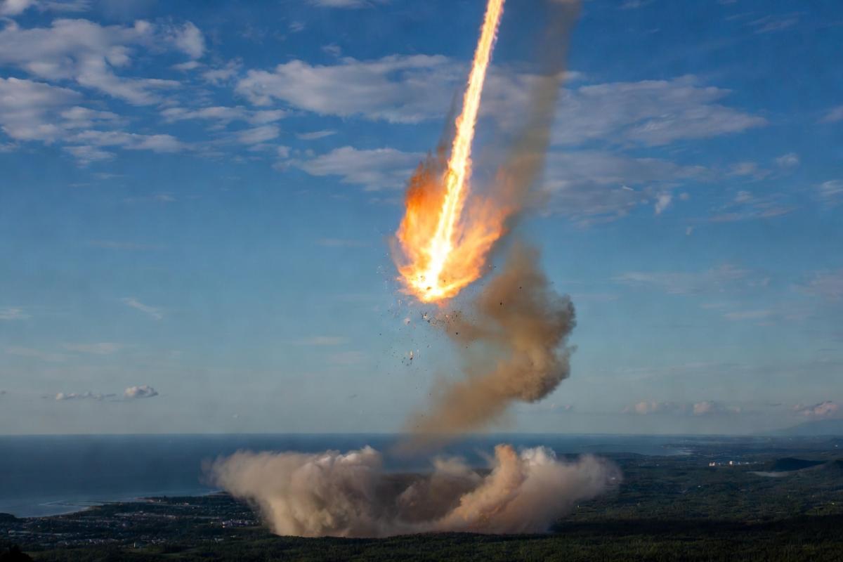 Meteoro explota sobre Estados Unidos con una energía equivalente a 300 toneladas de TNT