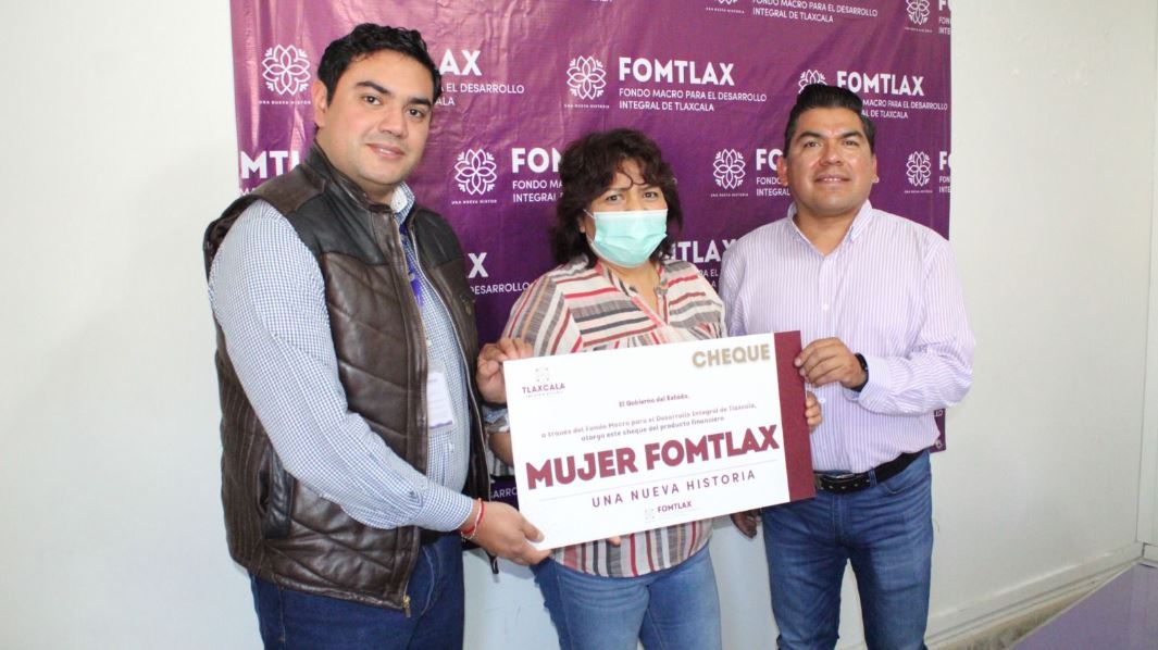 Fomtlax impulsa economía familiar con apoyos a productores y pequeños negocios