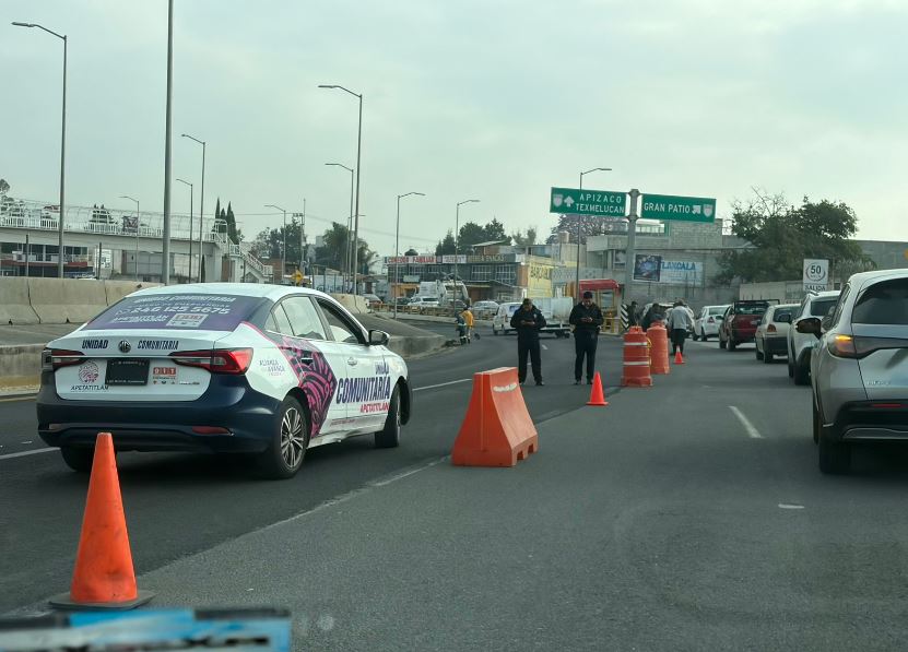 Apetatitlán refuerza limpieza en la vía corta Puebla-Santa Ana