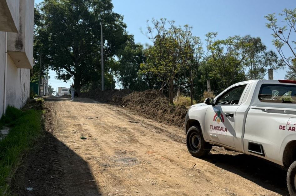 Mejora Ayuntamiento de Tlaxcala calle Abasolo en San Gabriel Cuauhtla en favor de la movilidad y seguridad vecinal