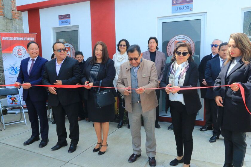 Inaugura la UATx Planta Potabilizadora para fortalecer la autosuficiencia hídrica universitaria
