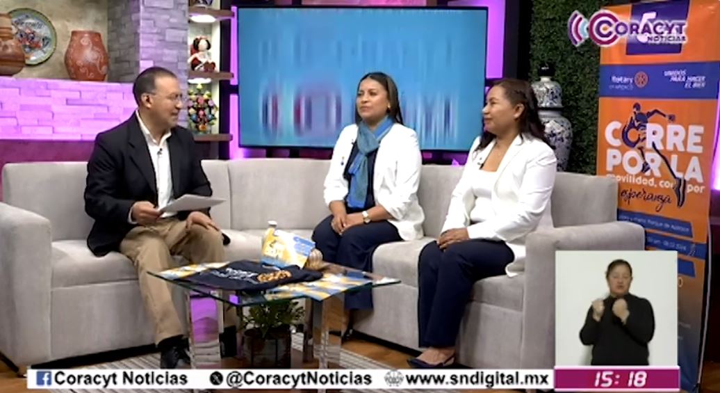 Entrevista, la presidenta del Club Rotario de Apizaco