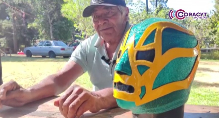 Conozca a Alberto Romero, artesano tlaxcalteca que forjó identidad en la lucha libre