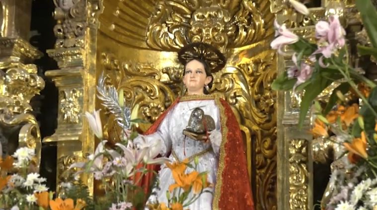 Iniciaron las celebraciones en honor a “Santa Inés” en Zacatelco