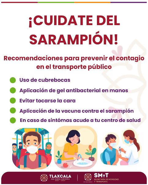 Emite Secretaría de Movilidad recomendaciones sanitarias para el transporte público